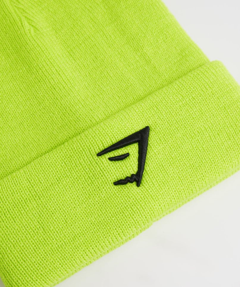 Czapki Beanie Gymshark Sharkhead Zielone | PL 596ATI